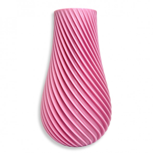 Ваза для сухоцветов HatRom Spiral, розовый в Омске