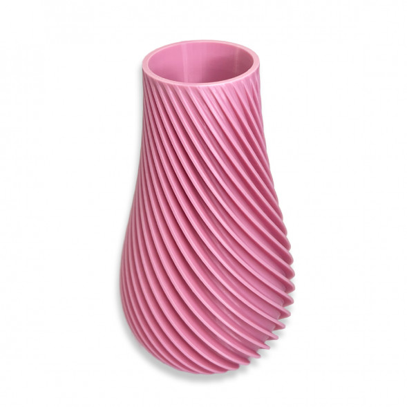 Ваза для сухоцветов HatRom Spiral, розовый в Омске