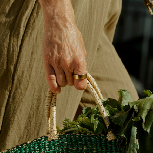 Умное кольцо Oura Ring 4 (размер 6), Золотой/Gold в Омске