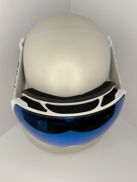 Горнолыжные очки для сноуборда Copozz (голубой, белый) в Омске