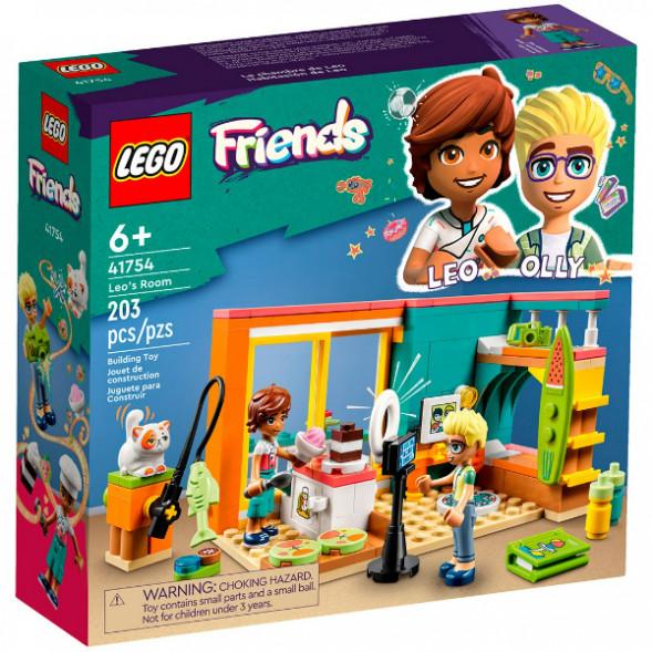 Конструктор LEGO Friends 41754 Комната Лео в Омске