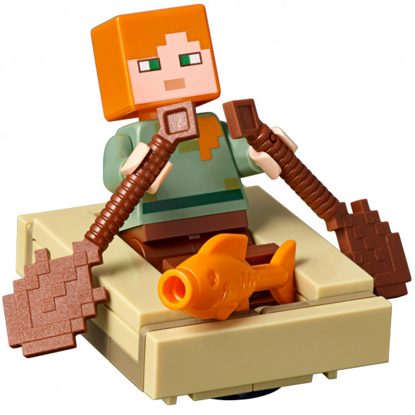 Конструктор LEGO Minecraft 21152 Приключения на пиратском корабле в Омске