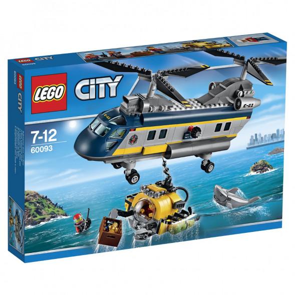 Конструктор LEGO City Deep Sea Explorers 60093 Вертолет исследователей моря в Омске