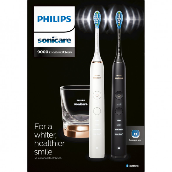 Набор из 2 электрических зубных щеток Philips Sonicare HX9914/57 9000 DiamondClean в Омске