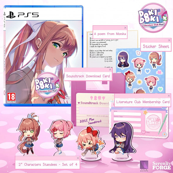 Игра Doki Doki Literature Club Plus! [PS5, русские субтитры] в Омске