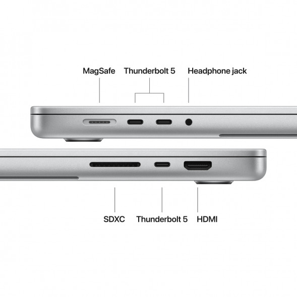 Ноутбук Apple MacBook Pro 16 2026 MGE64 (M5 Pro 20-Core GPU, 48/1TB), Серебристый/Silver в Омске