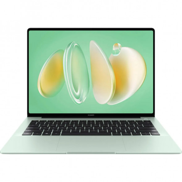 Ноутбук Huawei MateBook 14 FLMH-X 53014QLD (14&amp;quot;, 2024, OLED, Intel Core Ultra 7 155H 1.4ГГц, 16 ядер, 16ГБ LPDDR5x, 1ТБ SSD, Intel Arc, без ОС), зеленый в Омске