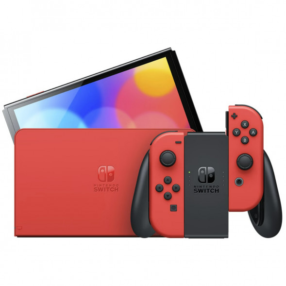 Игровая приставка Nintendo Switch OLED 64 ГБ, Mario Red Edition в Омске