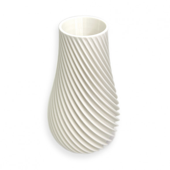 Ваза для сухоцветов HatRom Spiral, белый в Омске