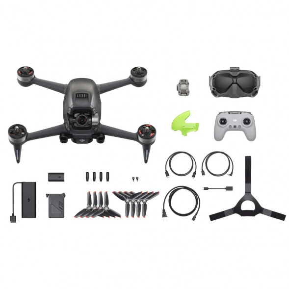 Квадрокоптер DJI FPV Combo (EU), grey в Омске