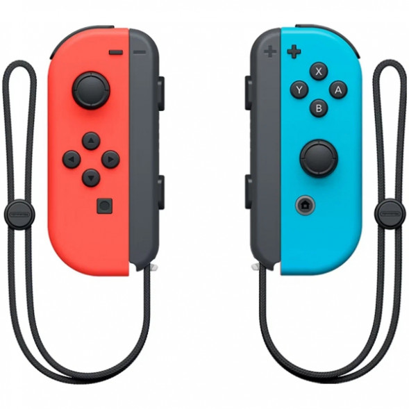 Геймпад Nintendo Switch Joy-Con controllers Duo, красный/синий в Омске
