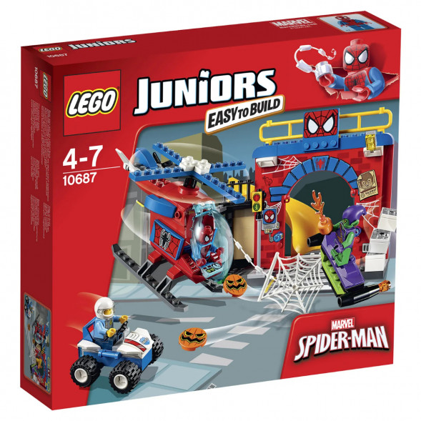 Конструктор LEGO Juniors 10687 Убежище Человека-паука в Омске
