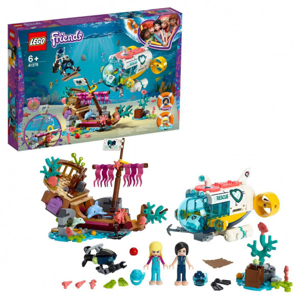 Конструктор LEGO Friends 41378 Спасение дельфинов в Омске
