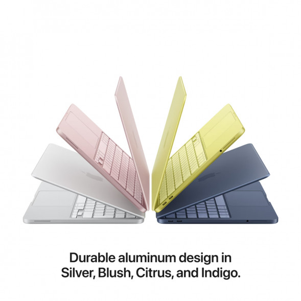 Ноутбук Apple MacBook Neo MHFE4 (A18 Pro 5-Core GPU, 8/512GB), Желтый/Citrus в Омске