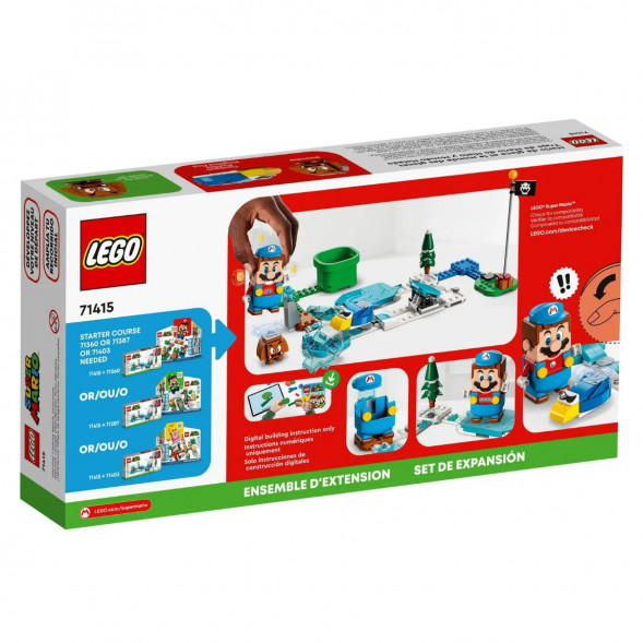 Конструктор LEGO Super Mario 71415 Костюм ледяного Марио и замороженный мир в Омске