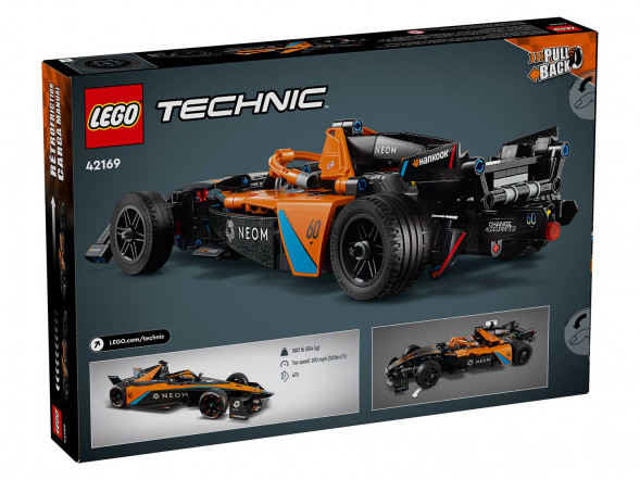 Конструктор LEGO Technic 42169 Гоночная машина NEOM McLaren Formula E в Омске