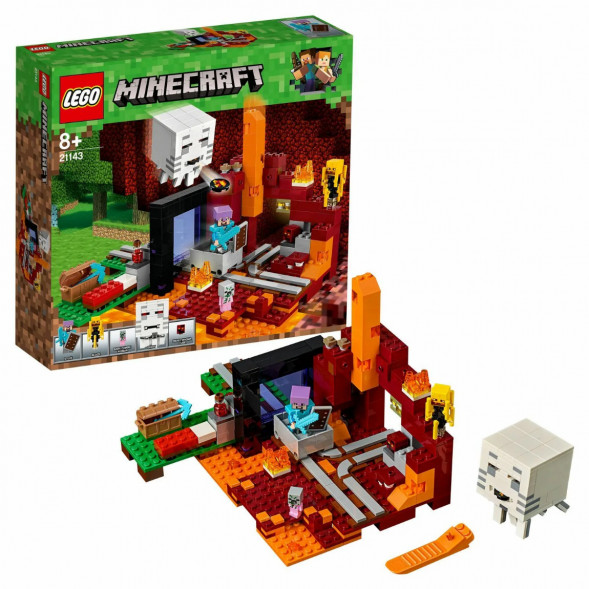 Конструктор LEGO Minecraft 21143 Портал в Подземелье  в Омске