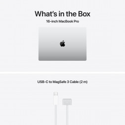 Ноутбук Apple MacBook Pro 16 2026 MGE94 (M5 Max 40-Core GPU, 48/2TB), Серебристый/Silver