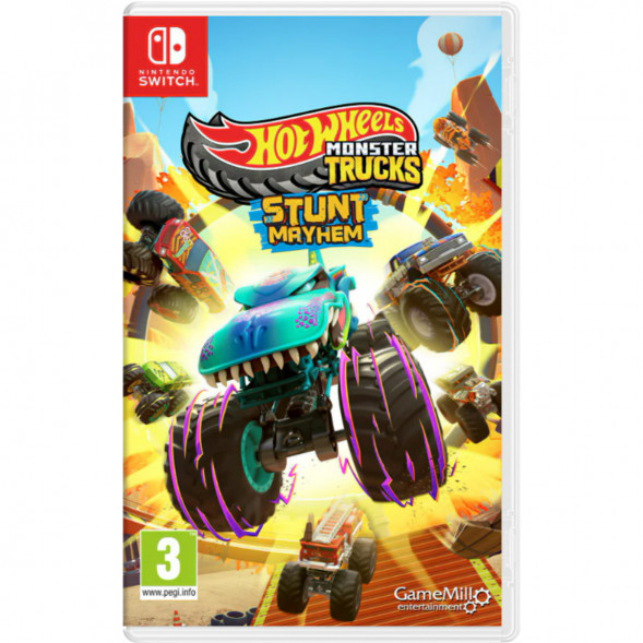 Игра Hot Wheels Monster Trucks: Stunt Mayhem [Nintendo Switch, английская версия] в Омске