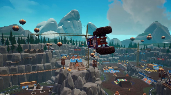 Игра Hot Wheels Monster Trucks: Stunt Mayhem [Nintendo Switch, английская версия] в Омске