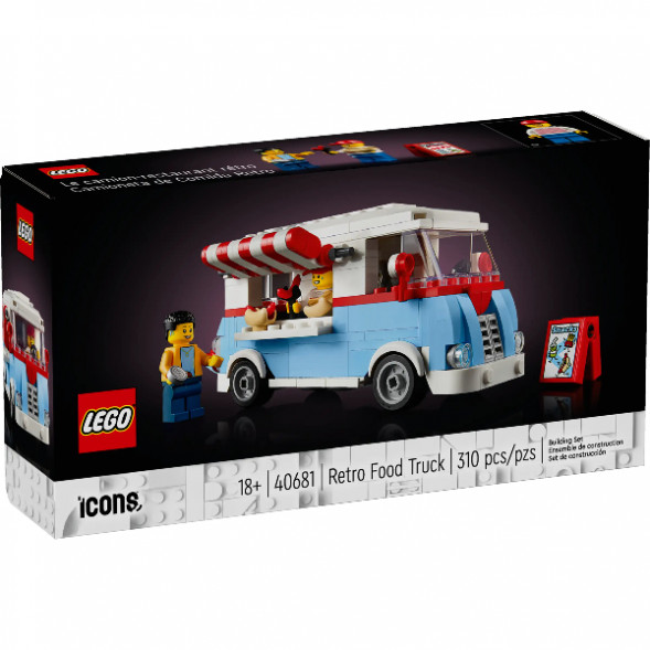 Конструктор LEGO Icons 40681 Ретро фуд трак в Омске