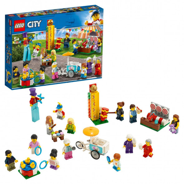 Конструктор LEGO City Town 60234 Комплект минифигурок Весёлая ярмарка в Омске