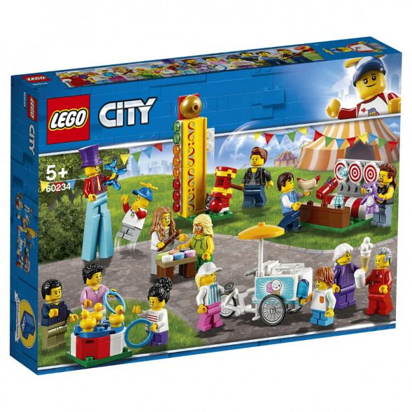 Конструктор LEGO City Town 60234 Комплект минифигурок Весёлая ярмарка в Омске