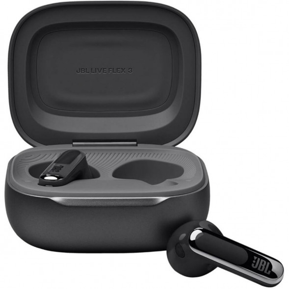 Беспроводные наушники JBL Live Flex 3, Black в Омске
