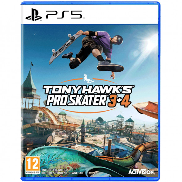 Игра Tony Hawk&amp;#039;s Pro Skater 3+4 [PS5, английская версия] в Омске