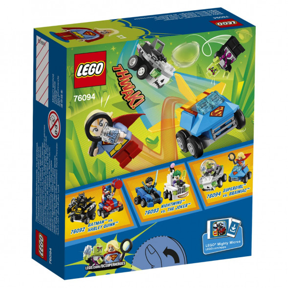 Конструктор LEGO Super Heroes 76094 Супергёрл против Брейниака в Омске