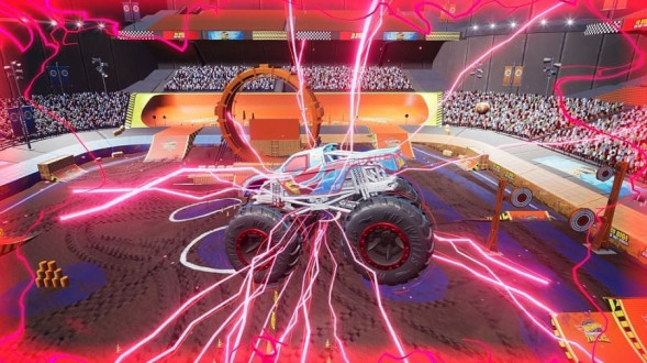 Игра Hot Wheels Monster Trucks: Stunt Mayhem [PS4, английская версия] в Омске