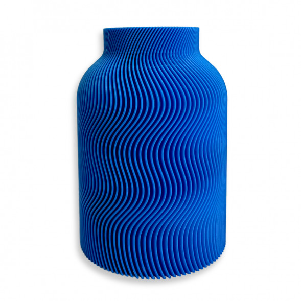 Ваза для сухоцветов HatRom Wave, синий в Омске