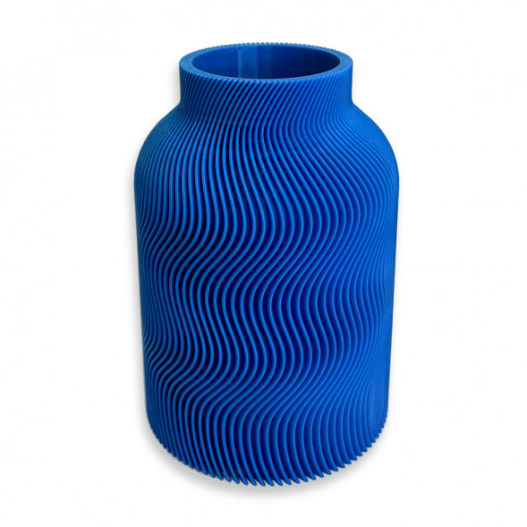 Ваза для сухоцветов HatRom Wave, синий в Омске