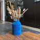 Ваза для сухоцветов HatRom Wave, синий в Омске