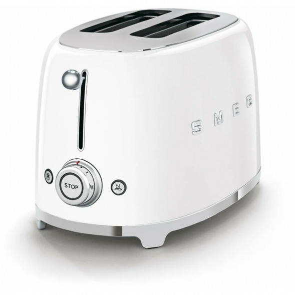 Тостер Smeg TSF01WHEU, белый в Омске