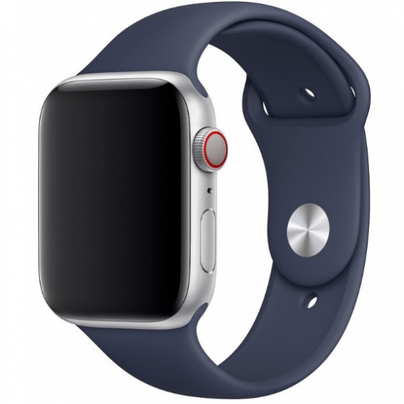 Ремешок для Apple Watch 44mm Midnight Blue Sport Band (MTPX2ZM/A), тёмно-синий в Омске
