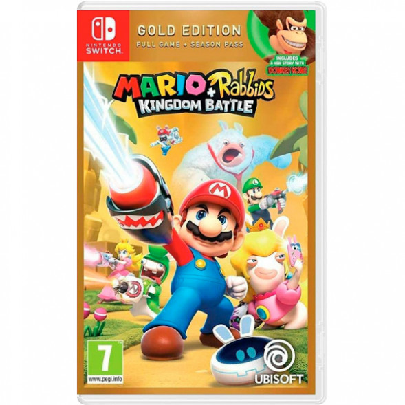Игра Mario Rabbids: Kingdom Battle. Gold Edition [Nintendo Switch, английская версия] в Омске