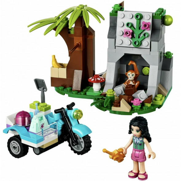 Конструктор LEGO Friends 41032 Джунгли: Мотоцикл скорой помощи в Омске