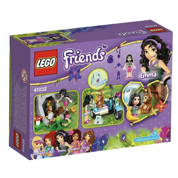 Конструктор LEGO Friends 41032 Джунгли: Мотоцикл скорой помощи в Омске
