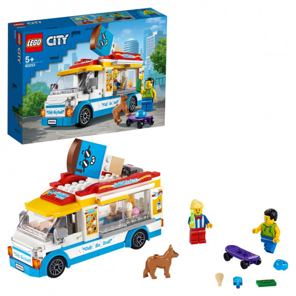Конструктор LEGO City Great Vehicles 60253 Грузовик мороженщика в Омске