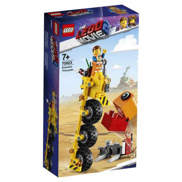 Конструктор LEGO Movie 70823 Трехколёсный велосипед Эммета в Омске