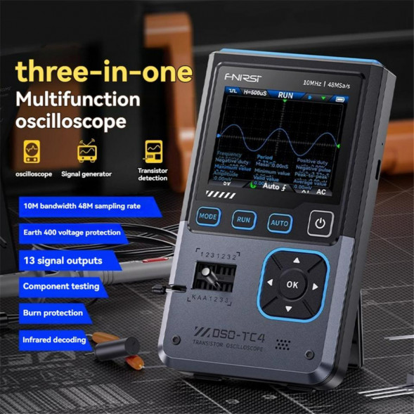 Тестер электронных компонентов Fnirsi DSO-TC4 в Омске