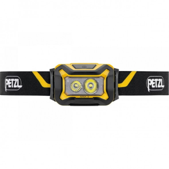 Налобный фонарь Petzl ARIA 2, черно-желтый в Омске