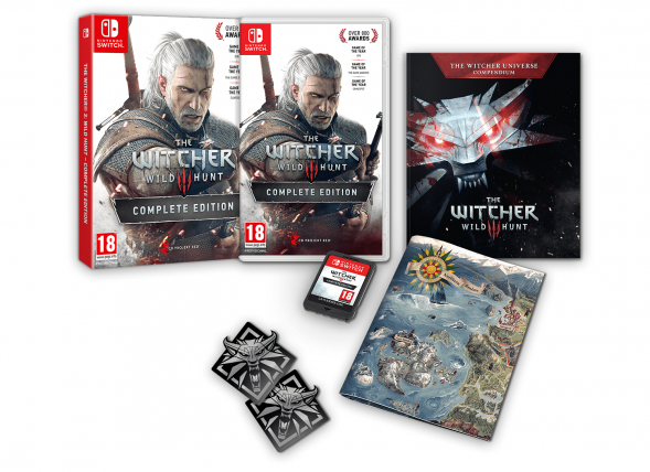 Игра Witcher 3 Wild Hunt Complete Edition (Ведьмак 3: Дикая Охота - Полное Издание) (Русская версия) для Nintendo Switch в Омске