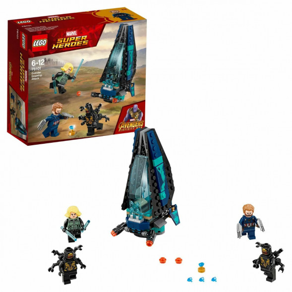 Конструктор LEGO Super Heroes 76101 Атака всадников в Омске