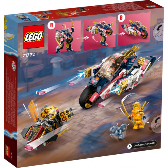 Конструктор LEGO Ninjago 71792 Байк-трансформер Соры в Омске