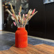 Ваза для сухоцветов HatRom Wave, оранжевый в Омске