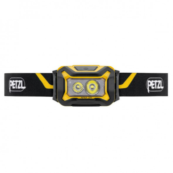 Налобный фонарь Petzl ARIA 2R, черно - желтый в Омске