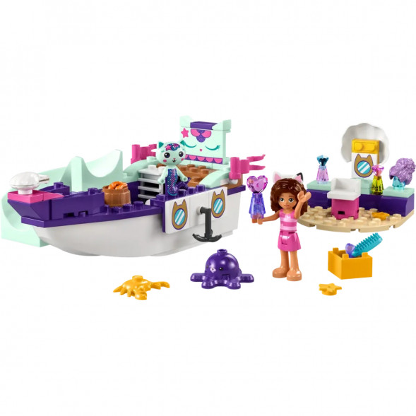 Конструктор LEGO Gabby&amp;#039;s Dollhouse 10786 Корабль и спа Габби и МерКэта в Омске