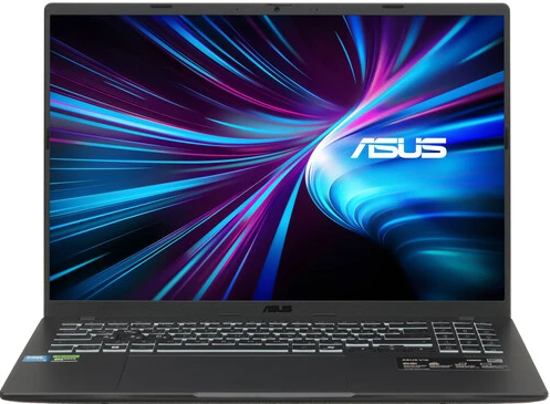 Ноутбук ASUS Vivobook V16 V3607VU-RP191 16&amp;quot;, IPS, Core 5 210H 2.2ГГц, 8-ядерный, 16Гб DDR5, SSD 512Гб, RTX 4050 6Гб, без ОС, черный (90NB15Q1-M00CN0) в Омске